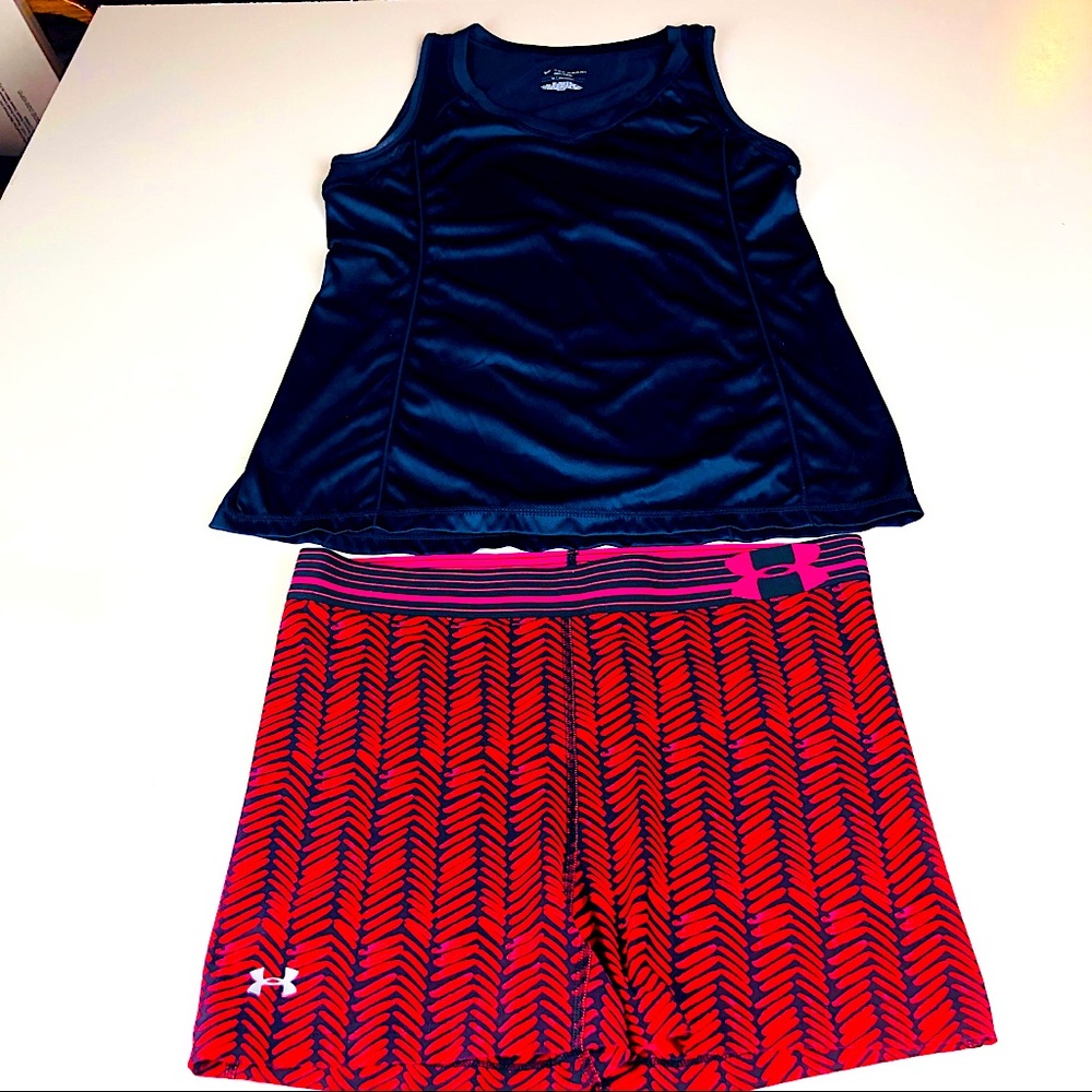 Workout Bundle - Yoga, running, workout shorts and top